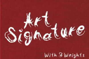 Art Signature: The Script Amp Typeface for Authentic Digital Branding