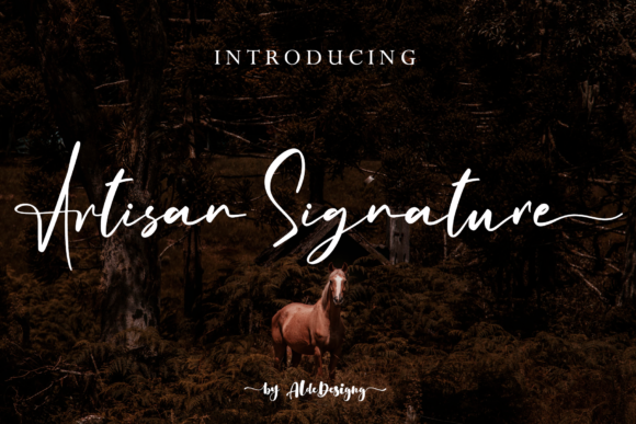 Artisan Signature: The Handwritten Typeface for Scroll-Stopping Visuals
