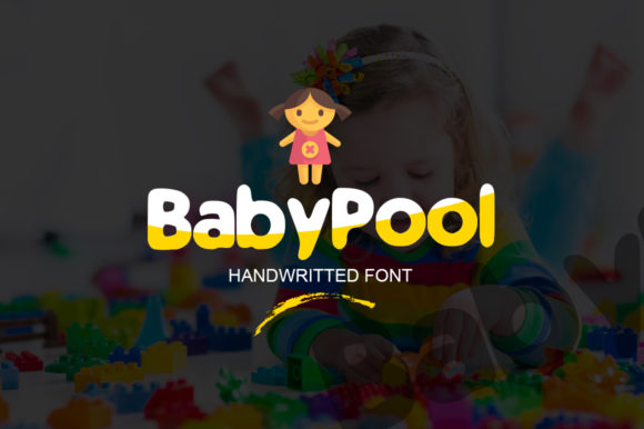Baby Pool: The Handwritten Typeface for Modern Editorial Design