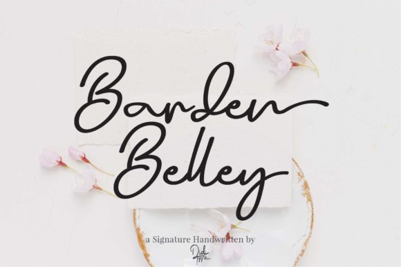 Barden Belley: A Versatile Script Font for Authentic Branding Projects