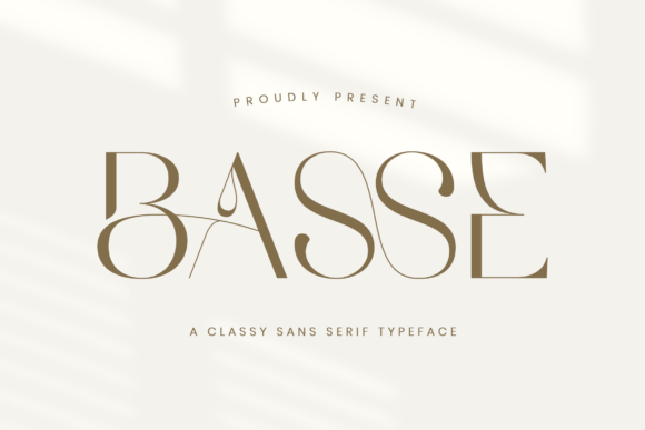 Basse Sans: The Minimalist Typeface for Modern Business Branding