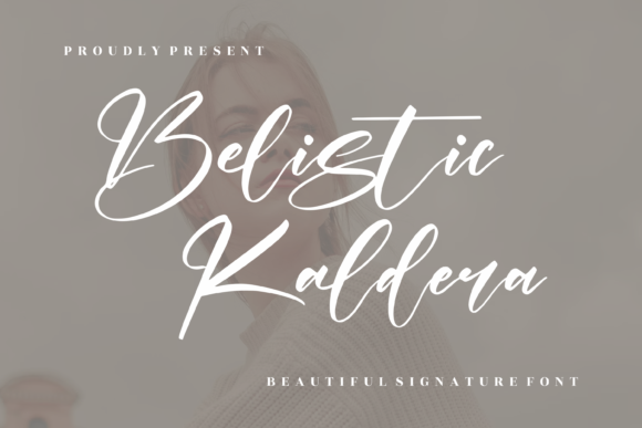 Belistic Kaldera: A Signature Typeface for Modern Brand Identity