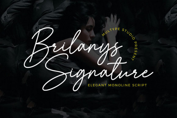 Brilanys Signature: A Relaxed Script Font for Authentic Brand Identity