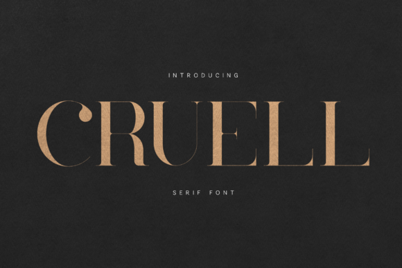 Cruell: The Premium Serif Typeface for Sophisticated Editorial Design