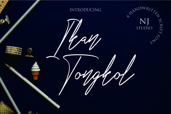Elevate Your Brand with the Ikan Tongkol Script Typeface