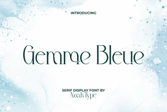 How Gemme Bleue Font Transformed My Small Business Brand