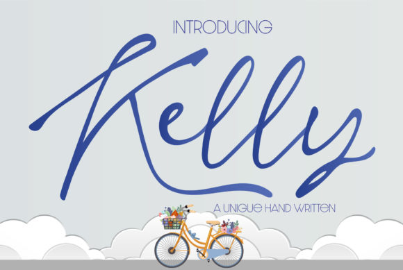 Kelly Signature: A Handwritten Typeface for Editorial Design