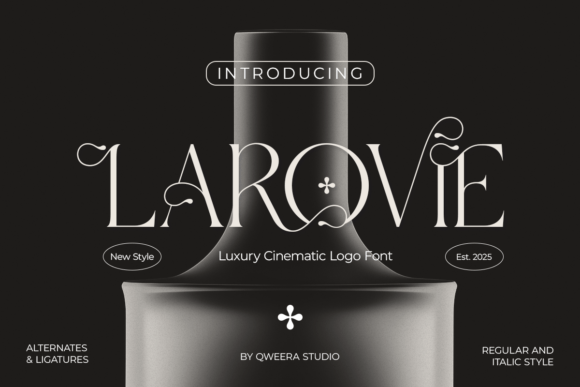 Larovie: The Premium Serif Font Elevating Modern Web Design