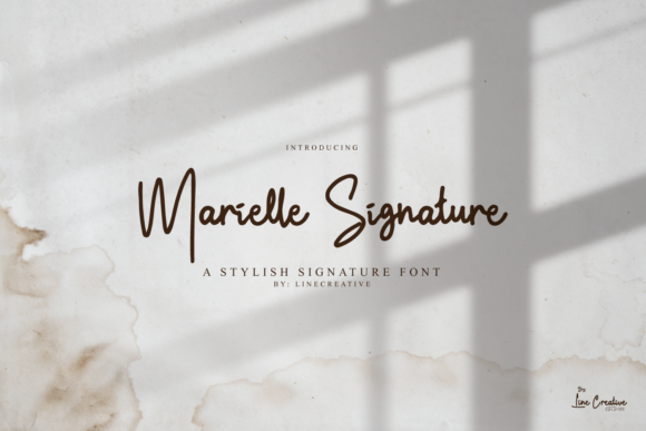 Marielle Signature: The Script Typeface for Clearer Campaign Messaging