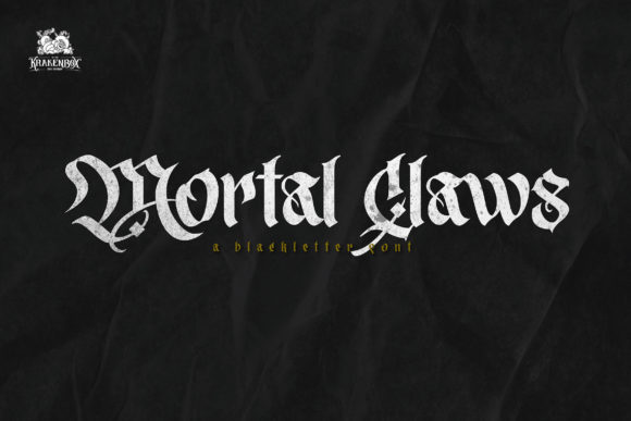 Mortal Claws: A Designer’s Honest Review of This Blackletter Typeface