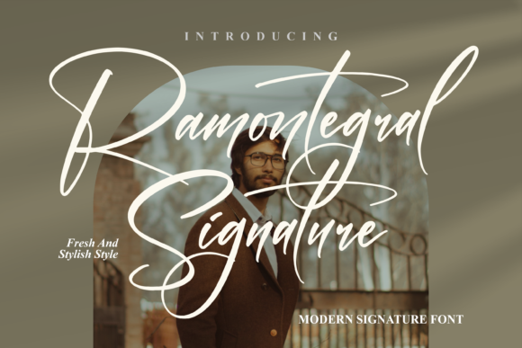 Ramontegral Signature: The Elegant Typeface for Editorial Design