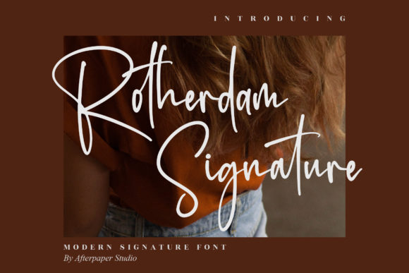 Rotherdam Signature: The Perfect Handwritten Typeface for Campaigns