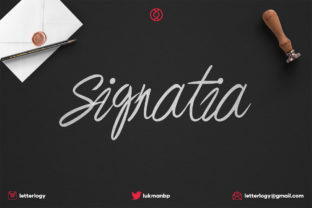Signata: The Signature Typeface for Handmade Creators