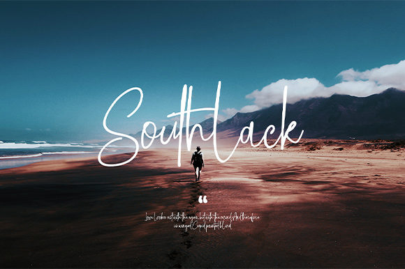 Southlack: The Script Font That Elevates Digital Campaigns