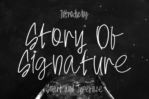 Story of Signature: A Handwritten Font for Modern Crafters